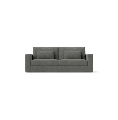 Modern 83" Three-Seater Sofa – Padded Cushions & Removable Cover