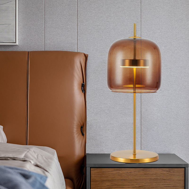 Modern LED Glass Bedside Lamp - Jube Design for Contemporary Interiors - lamp light