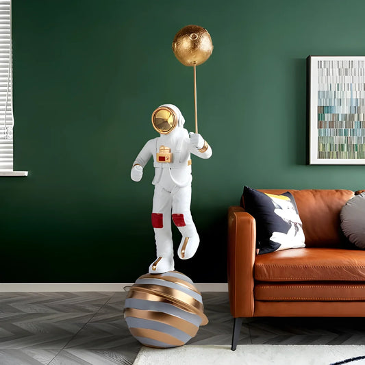 Astronaut Large Floor Decoration - Resin Sculpture for Living Room - Home