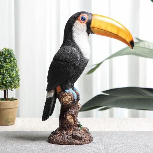 Creative Toucan Resin Statue – Tropical Design for Indoor and Garden Decor - Toucan - Home