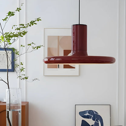 Vintage Pendant Lamp 70’s Style – Retro Elegance for Contemporary Design Spaces - Red - lamp light