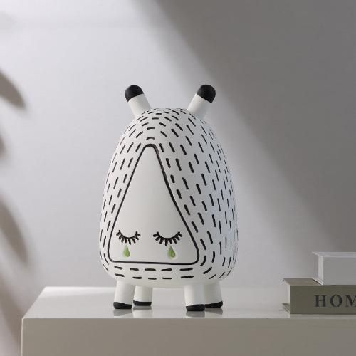 ’Unique Abstract Animal Sculpture: Creative Design for Distinctive Decor’ - Aninal white - Art & design