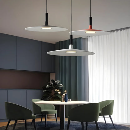 Italian Design UFO Decorative Chandelier – LED Light Aluminum Alloy - lamp light