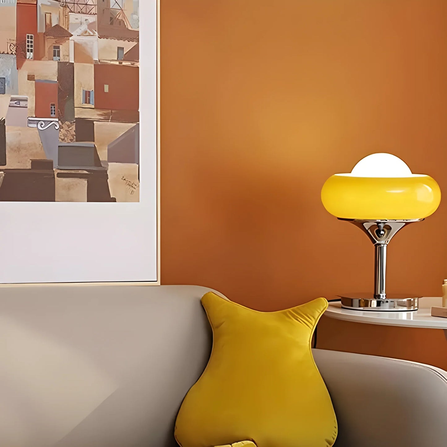 Egg Tart Table Lamp -Modern and Elegant Look - lamp light