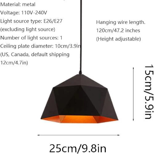 Geometric Chandelier – Modern Northern European Desig