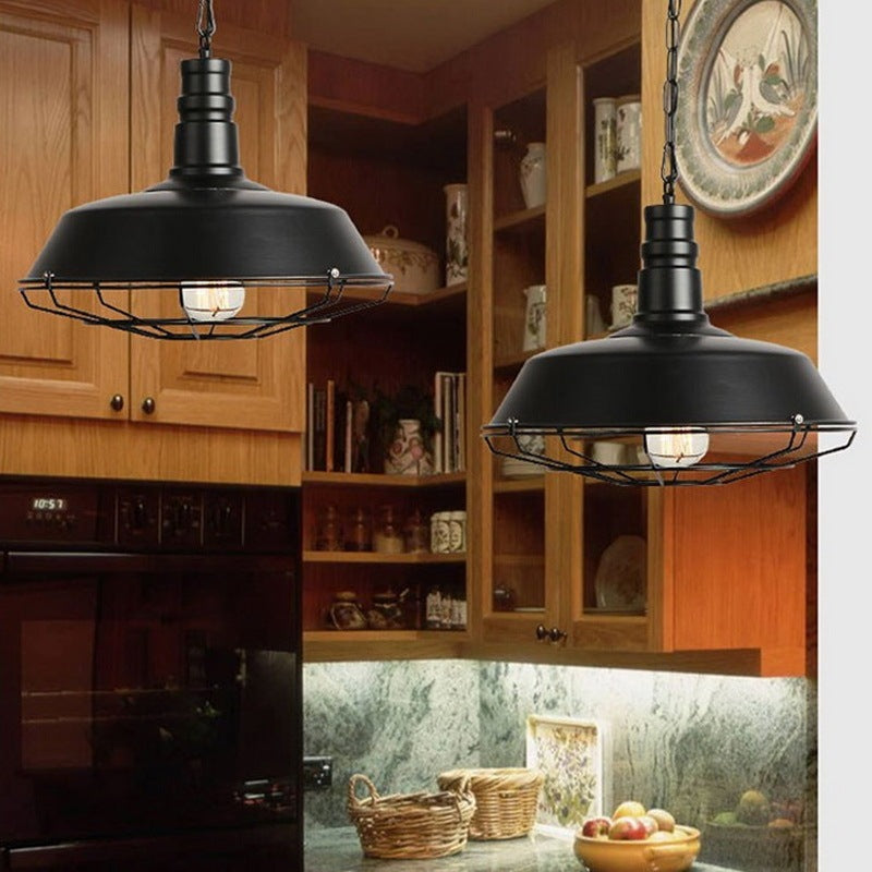 Vintage Industrial Ceiling Lamp - Retro Style for a Unique Atmosphere - Black - Art & design