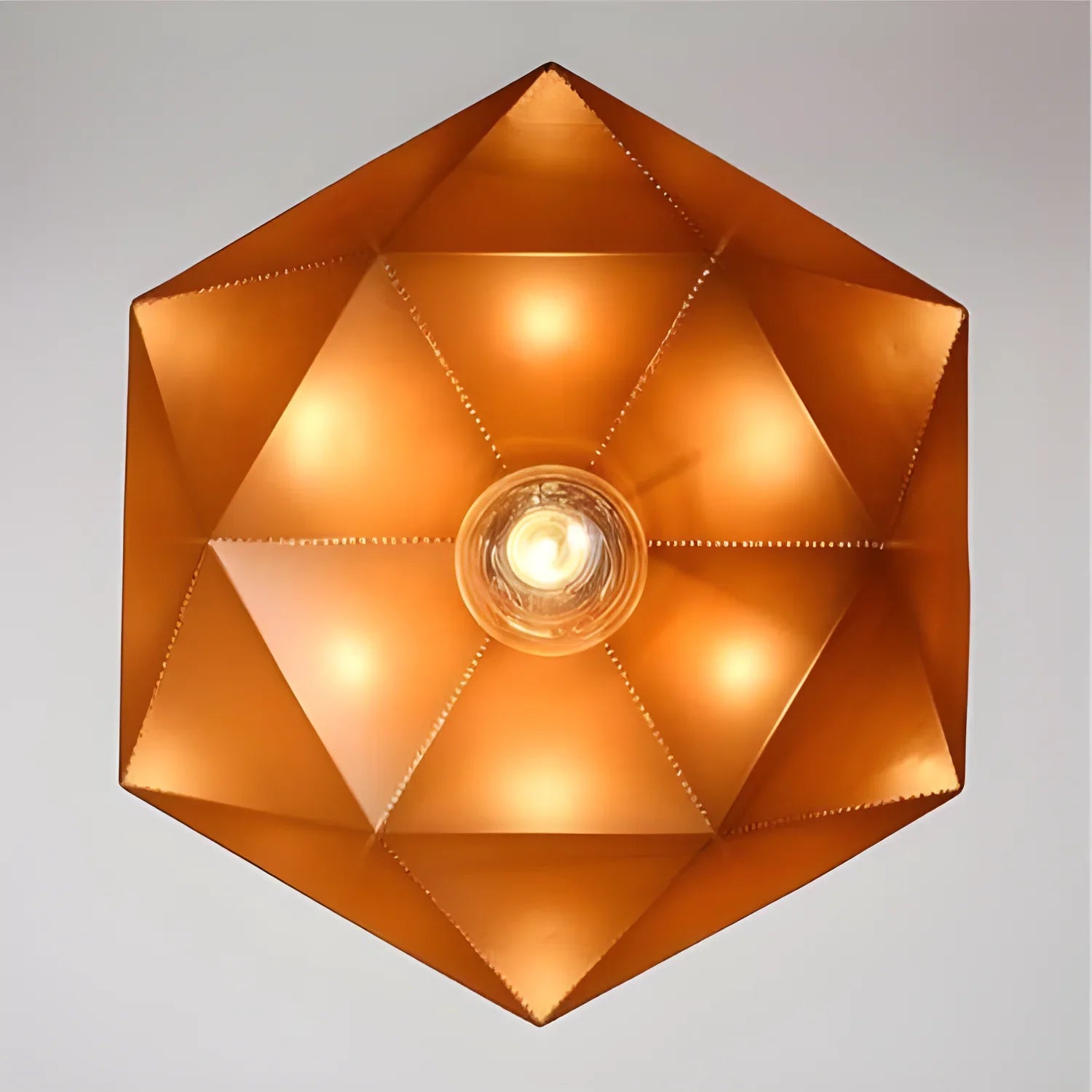 Geometric Chandelier – Modern Northern European Desig - lamp light