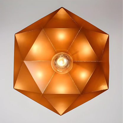 Geometric Chandelier – Modern Northern European Desig - lamp light