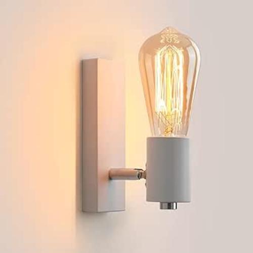 Classic Wall Lamp for Indoor and Outdoor Use Elegant and Simple Design - White Wall Lamp - lamp light