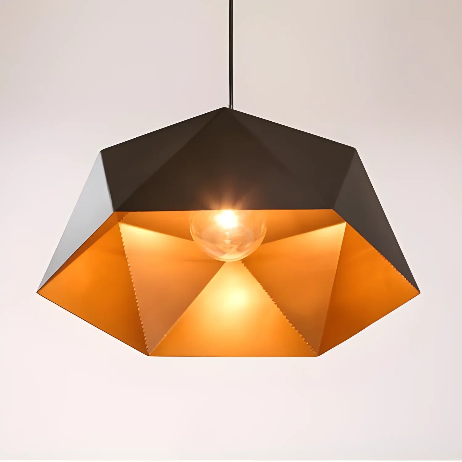 Geometric Chandelier – Modern Northern European Desig - lamp light