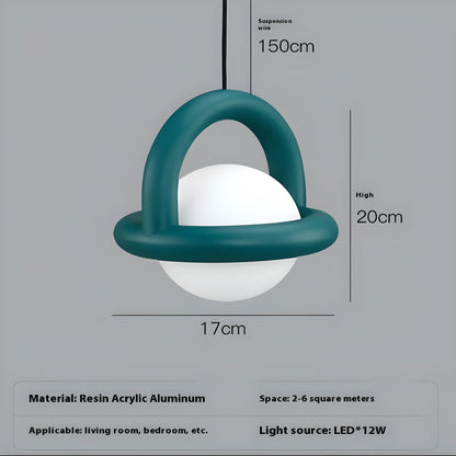 Danish Designer Hanging Pendant Lamp - Nordic Style Bedside Lighting - Galleria369 Hurban House