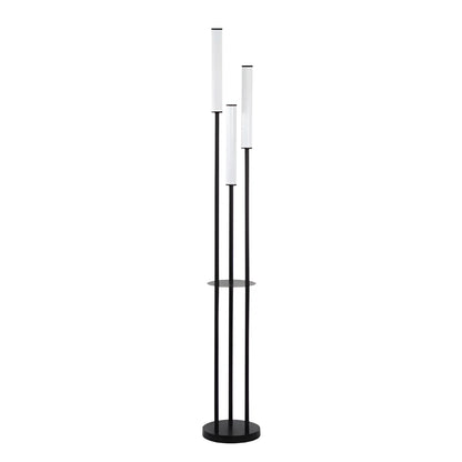 Floor Lamp with Three Light Sources – Linear and Modern Design - Remote control / EU - lamp light