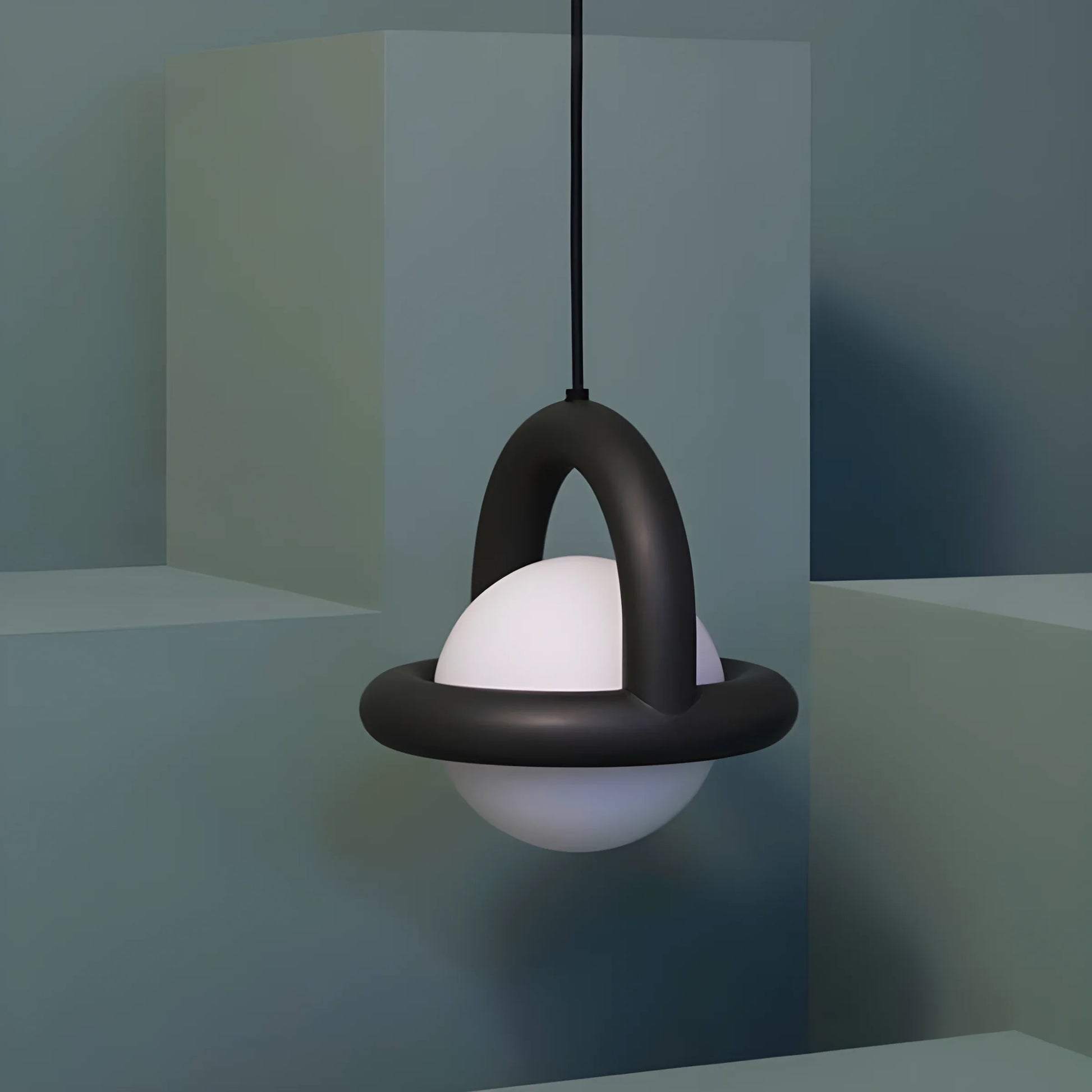 Danish Designer Hanging Pendant Lamp - Nordic Style Bedside Lighting - Galleria369 Hurban House