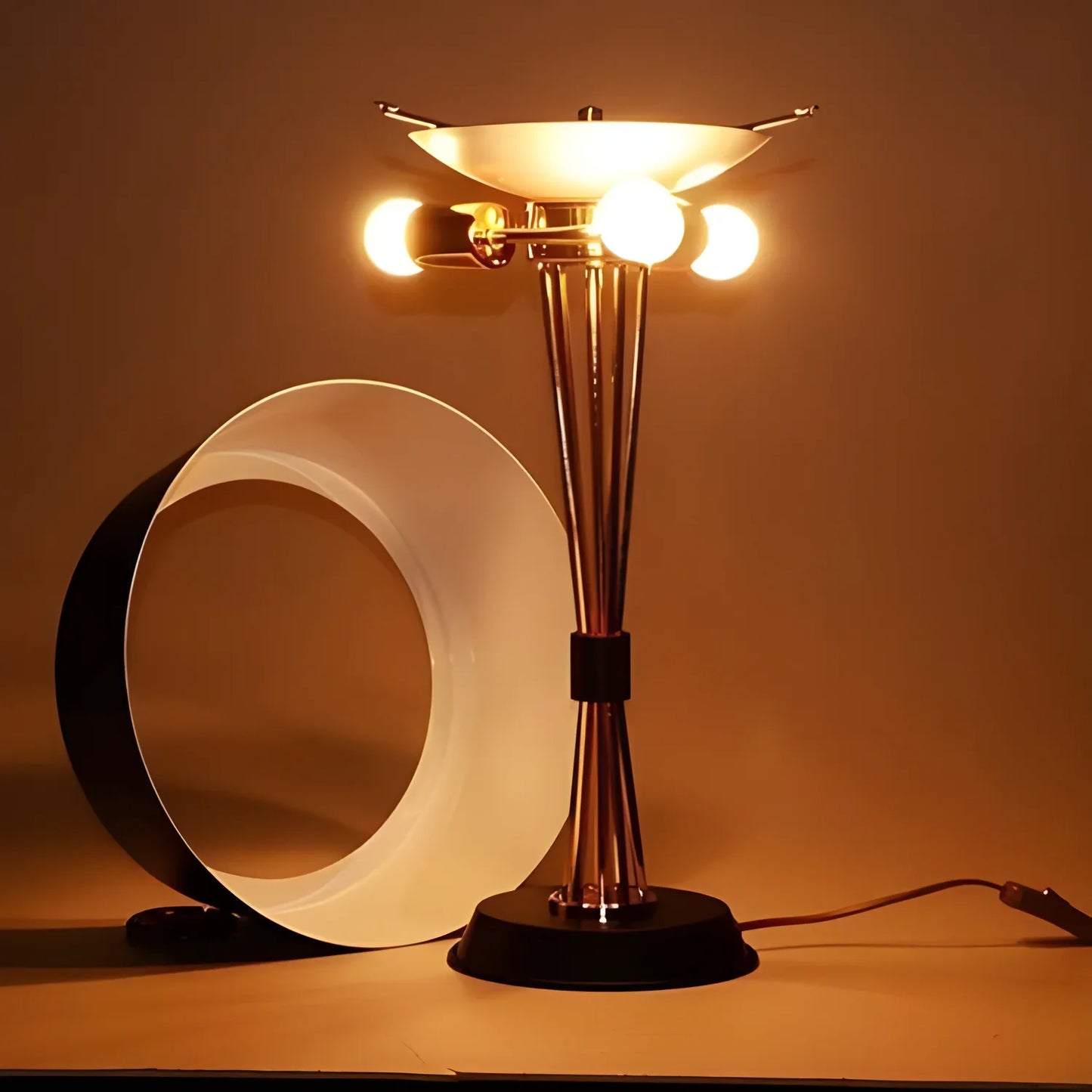 LuxUry Iron Table Lamp – Elegant European Design - lamp light