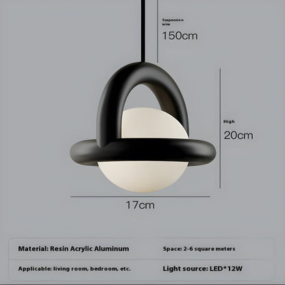 Danish Designer Hanging Pendant Lamp - Nordic Style Bedside Lighting - Galleria369 Hurban House