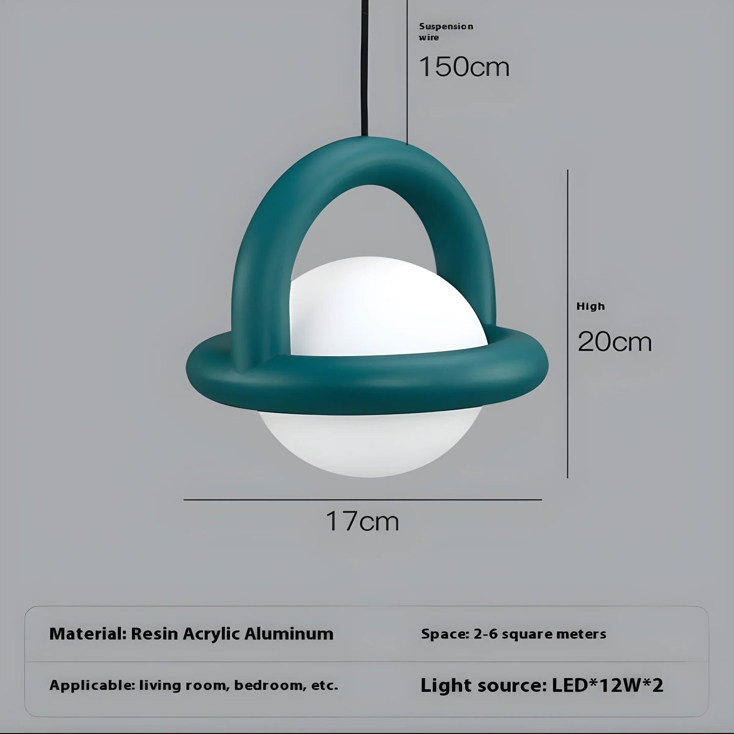 Danish Designer Hanging Pendant Lamp - Nordic Style Bedside Lighting - Galleria369 Hurban House