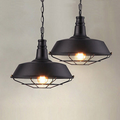 Vintage Industrial Ceiling Lamp - Retro Style for a Unique Atmosphere - Black - Art & design