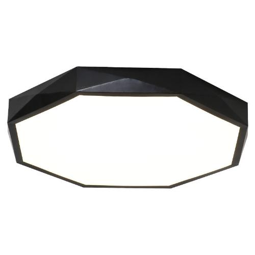 ED Ceiling Lamp Modern Simple Style-Pastel Colors. Polygon Design - Black - lamp light