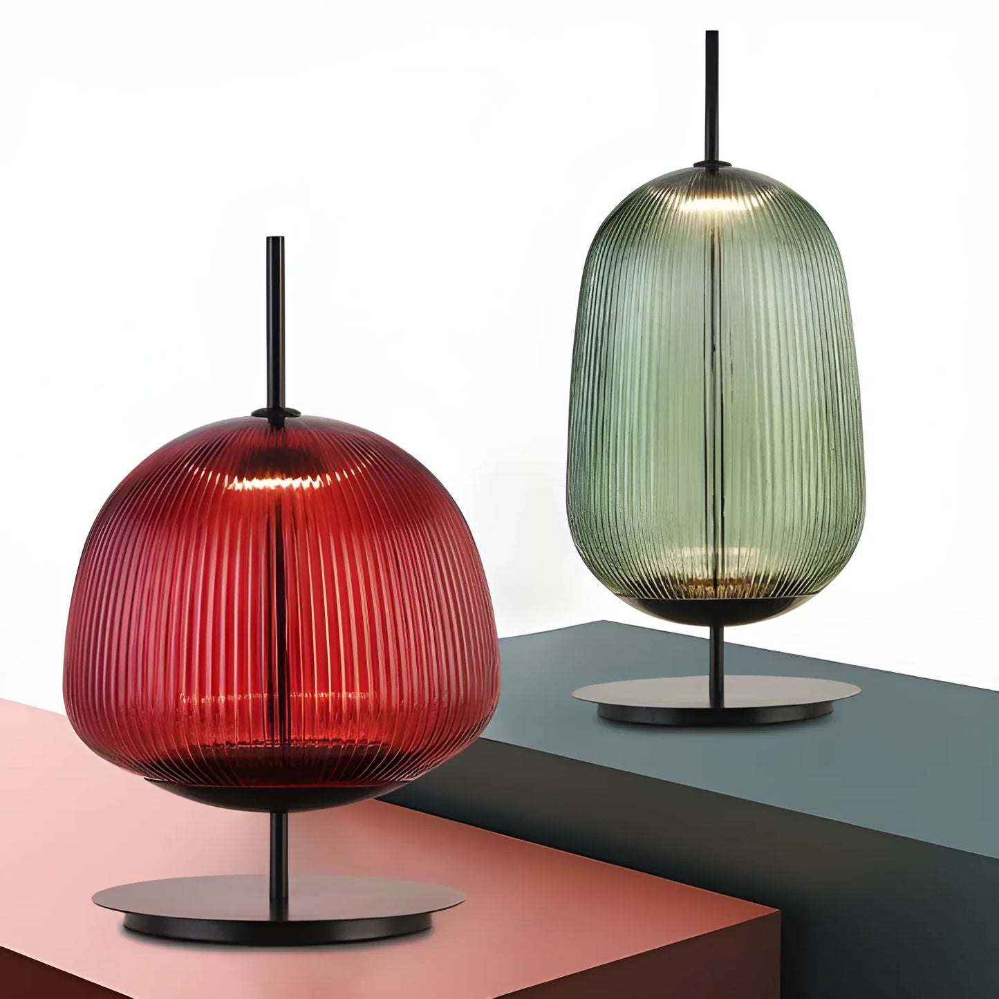 Bombato Table Lamp - Italian Modern Minimalist Design- High Quality Metal Structure - lamp light