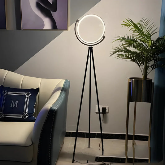 LED Arc Floor Lamp 12W 153 cm 800 Lumen Warm Light Pedal Switch - lamp light