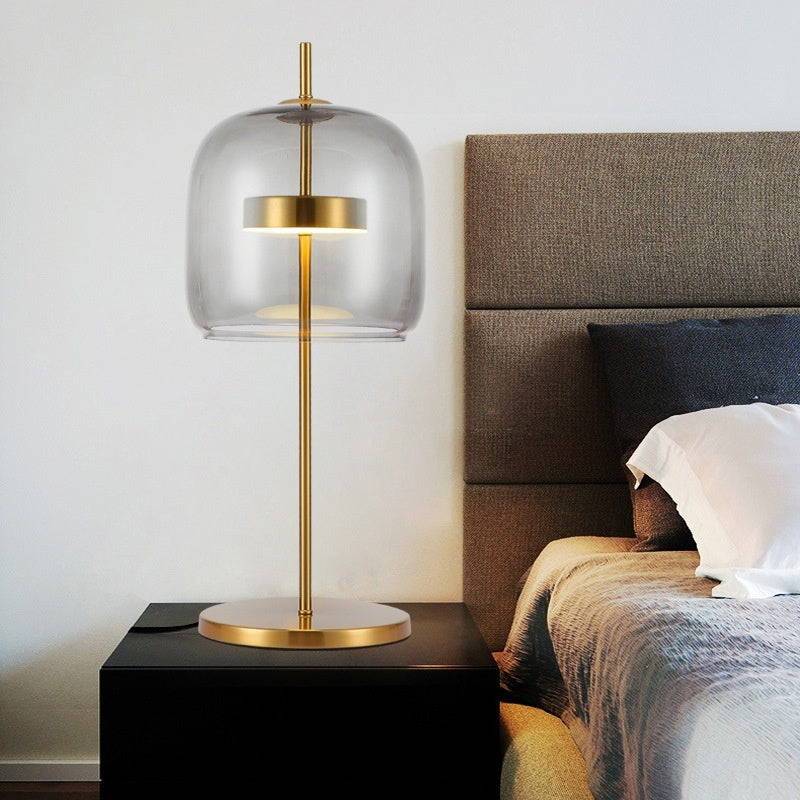 Modern LED Glass Bedside Lamp - Jube Design for Contemporary Interiors - lamp light