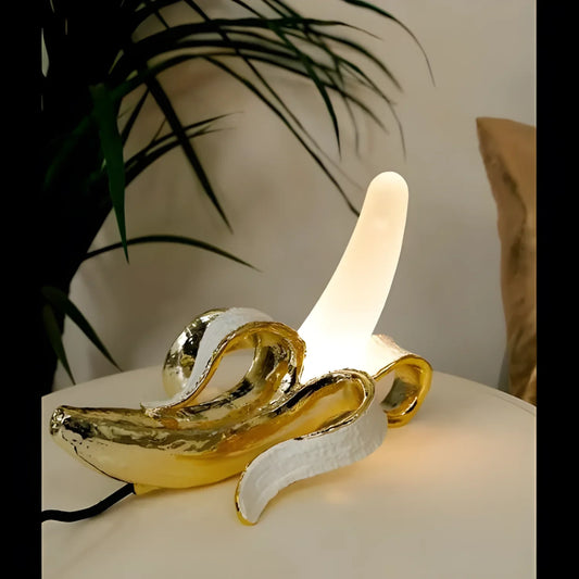 Banana Table Lamp – Design Belgian Job - lamp light