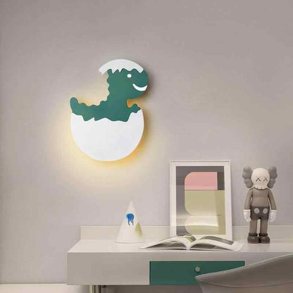 Children’s Room Wall Lamp Boy Dinosaur Cute Wall Light Bulb - lamp light