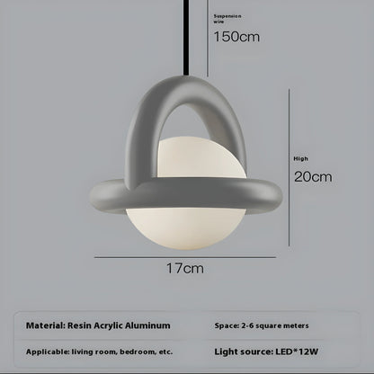 Danish Designer Hanging Pendant Lamp - Nordic Style Bedside Lighting - Galleria369 Hurban House