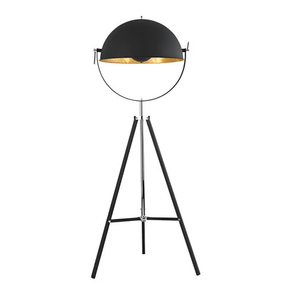 Salgado Modern LED Floor Lamp in Vintage Industrial Style – Metal Adjustable Tripod Base Creative Design - AU - lamp