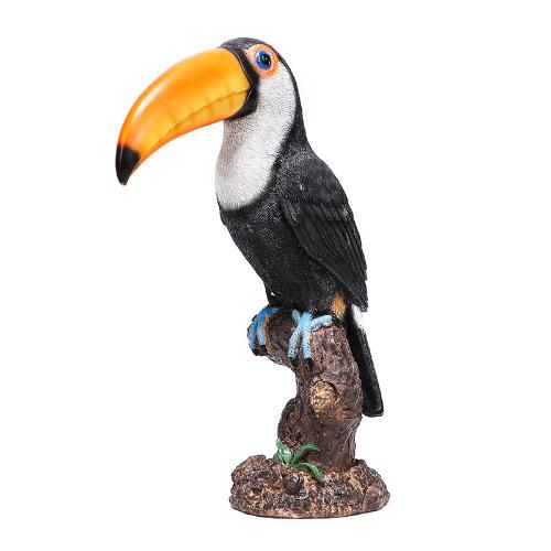 Creative Toucan Resin Statue – Tropical Design for Indoor and Garden Decor - Toucan - Home