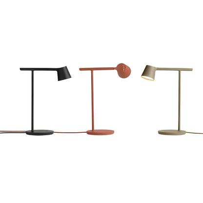 Muuto Tip Table Lamp - Minimalist Design with Dimmable Function Adjustable and Integrated LED Light - lamp light